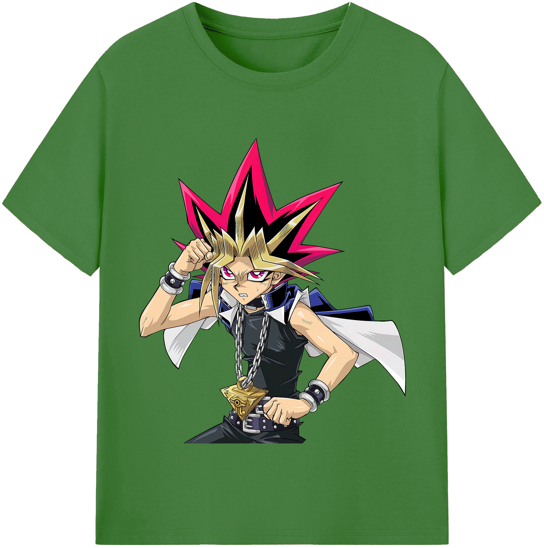 （画像用） 遊☆戯☆王 Yu-Gi-Oh! レディースカジュアルプリントTシャツ（綿100％）